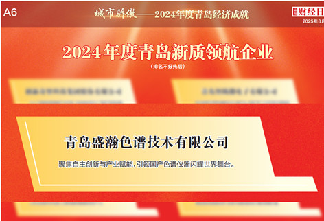 喜报 | 盛瀚荣膺2024年度青岛新质领航企业