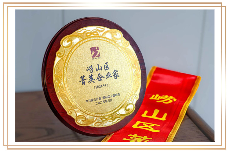 青源峰达创始人朱新勇荣膺"2024崂山菁英企业家" 称号